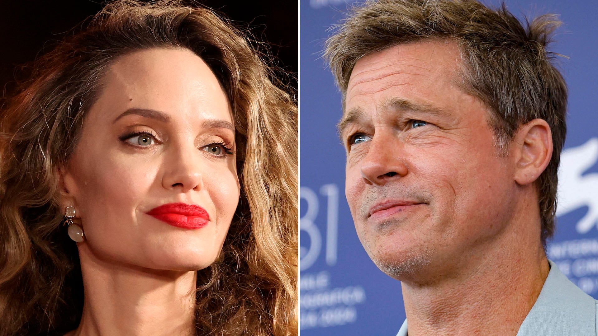 La justicia francesa avaló el derecho de Angelina Jolie a vender su participación en el Château Miraval, propiedad que compartía con Brad Pitt (Composición Fotográfica)