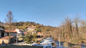 Vista del pueblo gallego de