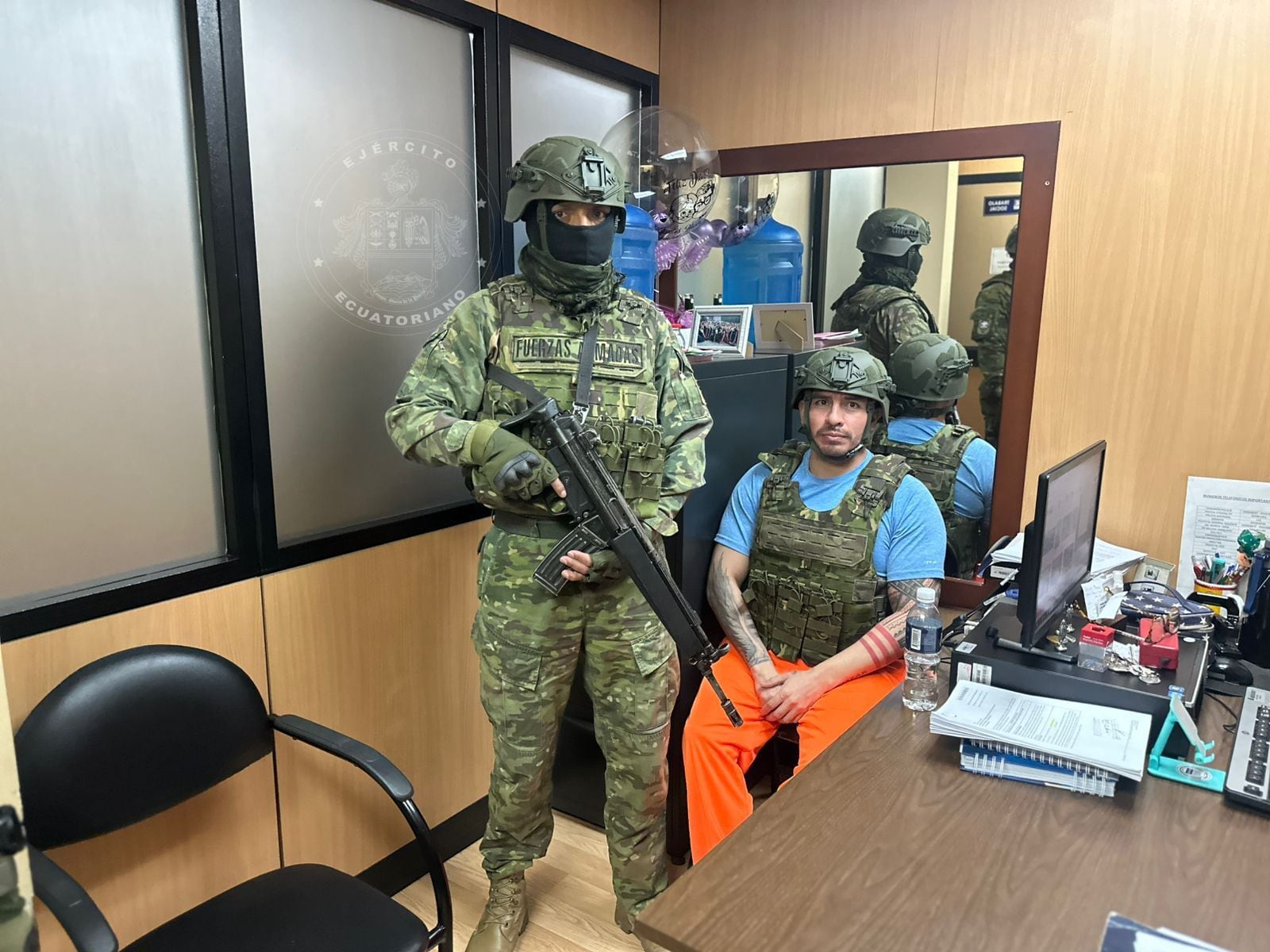 Daniel Salcedo es testigo protegido del caso. (Ejército Ecuador)