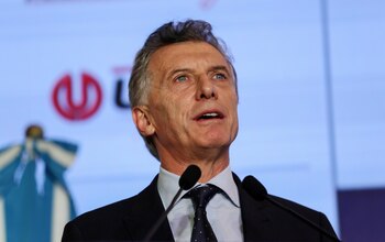 El expresidente argentino Mauricio Macri