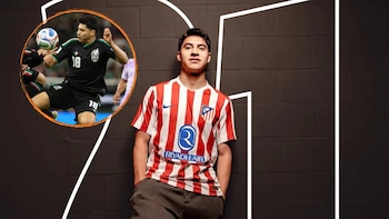 Así celebró el Atlético de Madrid el debut de Obed Vargas en el Mundial 2026