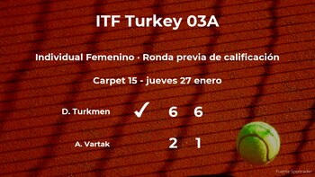 Doga Turkmen vence en la