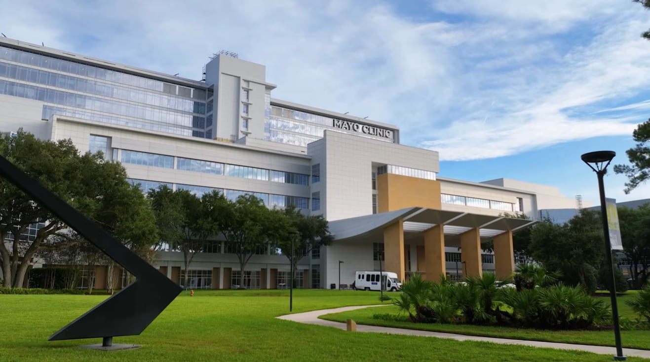 Mayo Clinic encabezó la clasificación general en Florida y también obtuvo el primer puesto estatal en cardiología y ortopedia (Mayo Clinic)
