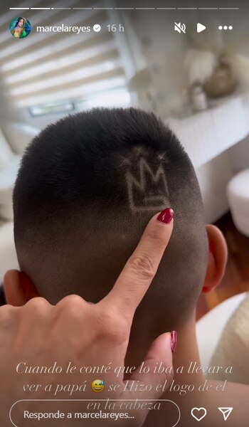 El hijo del artista le