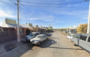 El homicidio ocurrió el 8 de septiembre de 2025, cerca de las 14.52, en inmediaciones de Gualjaina 455, en Trelew (Foto/Maps)
