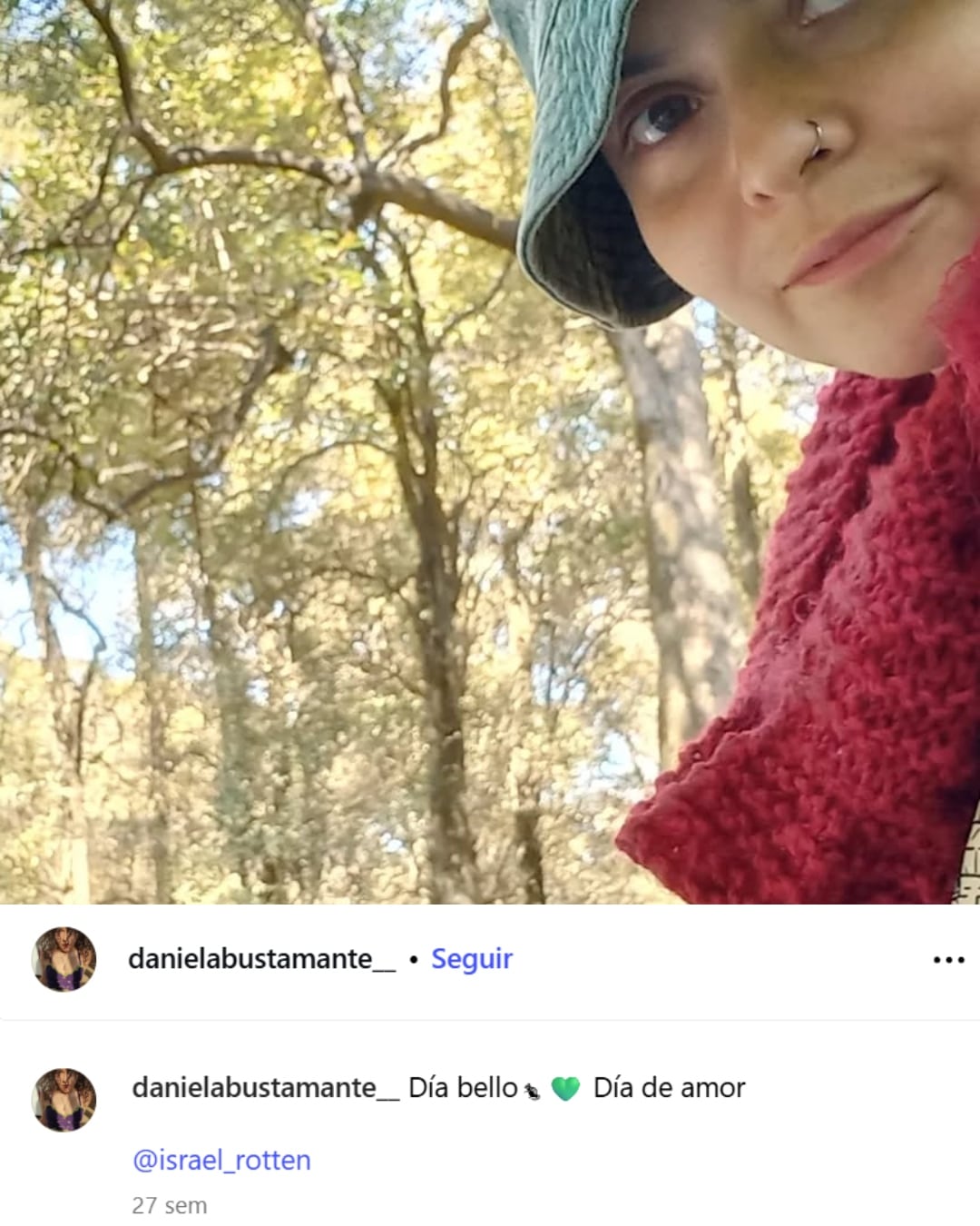 La última publicación de Daniela en redes sociales data del 24 de noviembre de 2024. (Foto: @danielabustamante__, Instagram)