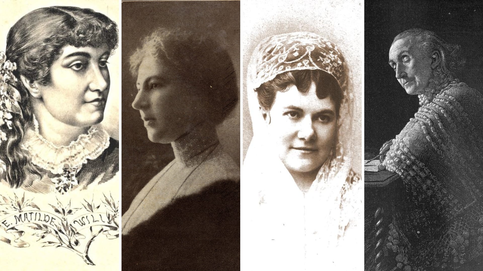 Raimunda Torres y Quiroga, Ada María Elflein, Eduarda Mansilla y Juana Manuela Gorriti