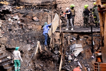 Las autoridades hicieron presencia en