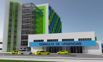 Con equipos de diagnóstico de