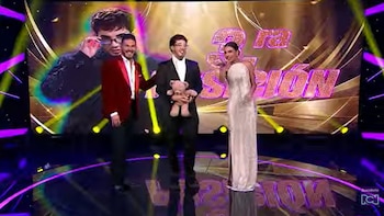 Valentino Lázaro terminó en tercer lugar su participación en 'La casa de los famosos Colombia' - crédito Canal RCN