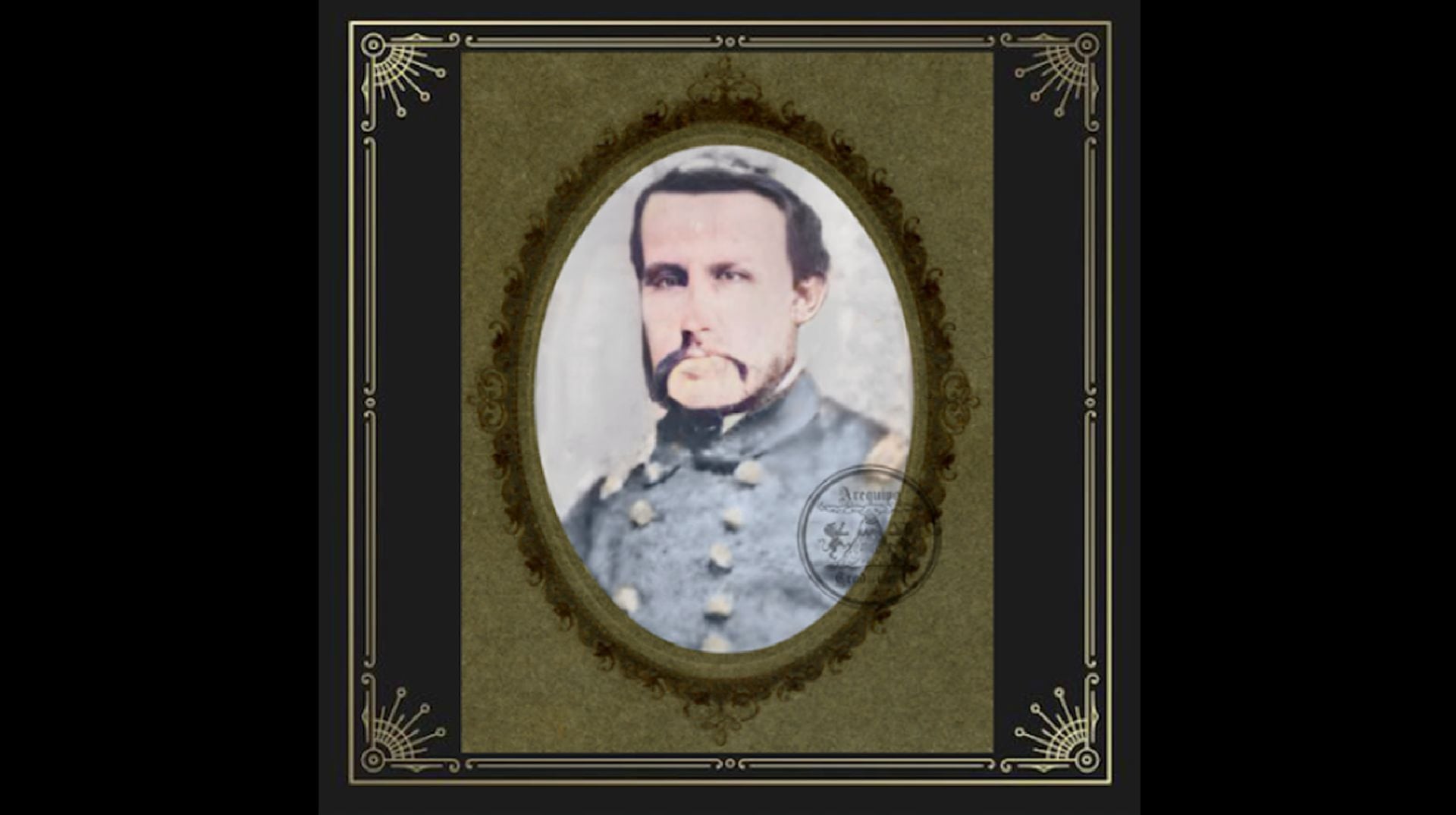 El coronel Febres Morán, nacido en 1834, combinó carrera castrense y participación política en el siglo XIX. (BNP)