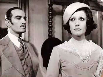 Thelma Biral y Alfredo Alcón