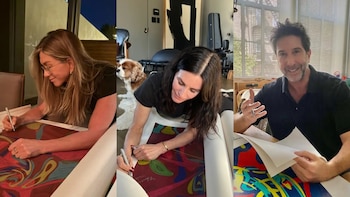 Los actores firmaron ediciones limitadas