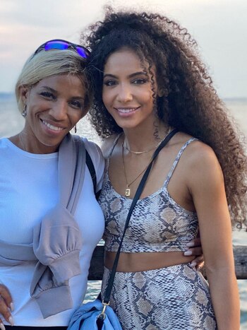 La modelo Cheslie Kryst luchó durante años contra la depresión. (Family photo/Washington Post)