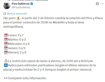 El primer dígito de la