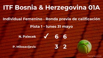 Nikol Palecek consigue vencer en