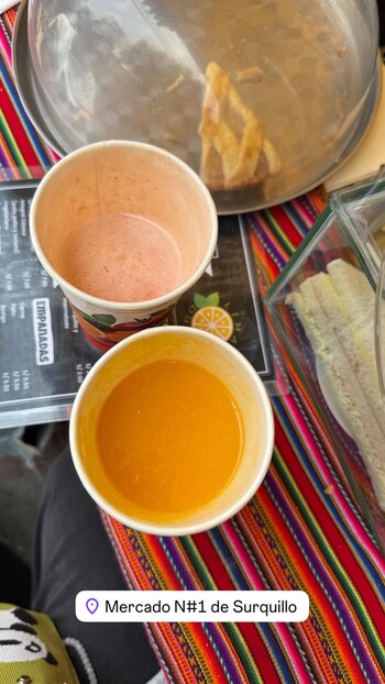 Jimena Barón mostró los jugos