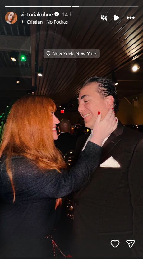 Seguidores en redes sociales interpretan las frases de la canción de Victoria Kühne como una referencia a la ruptura con Cristian Castro (Victoria Künhe: Instagram)
