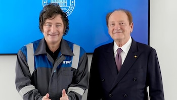 Milei recibió al premio Nobel