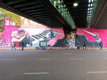 Maradona y a Charly García,