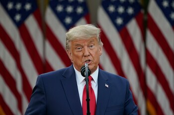 Donald Trump, ex presidente de