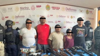 Detienen a familiares del exalcalde morenista de Coxquihui por presuntos vínculos con Gente Nueva en Veracruz