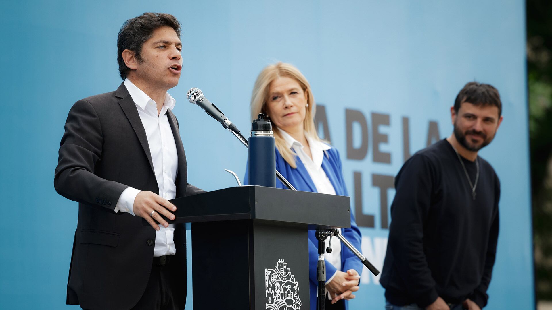 Axel Kicillof, gobernador bonaerense