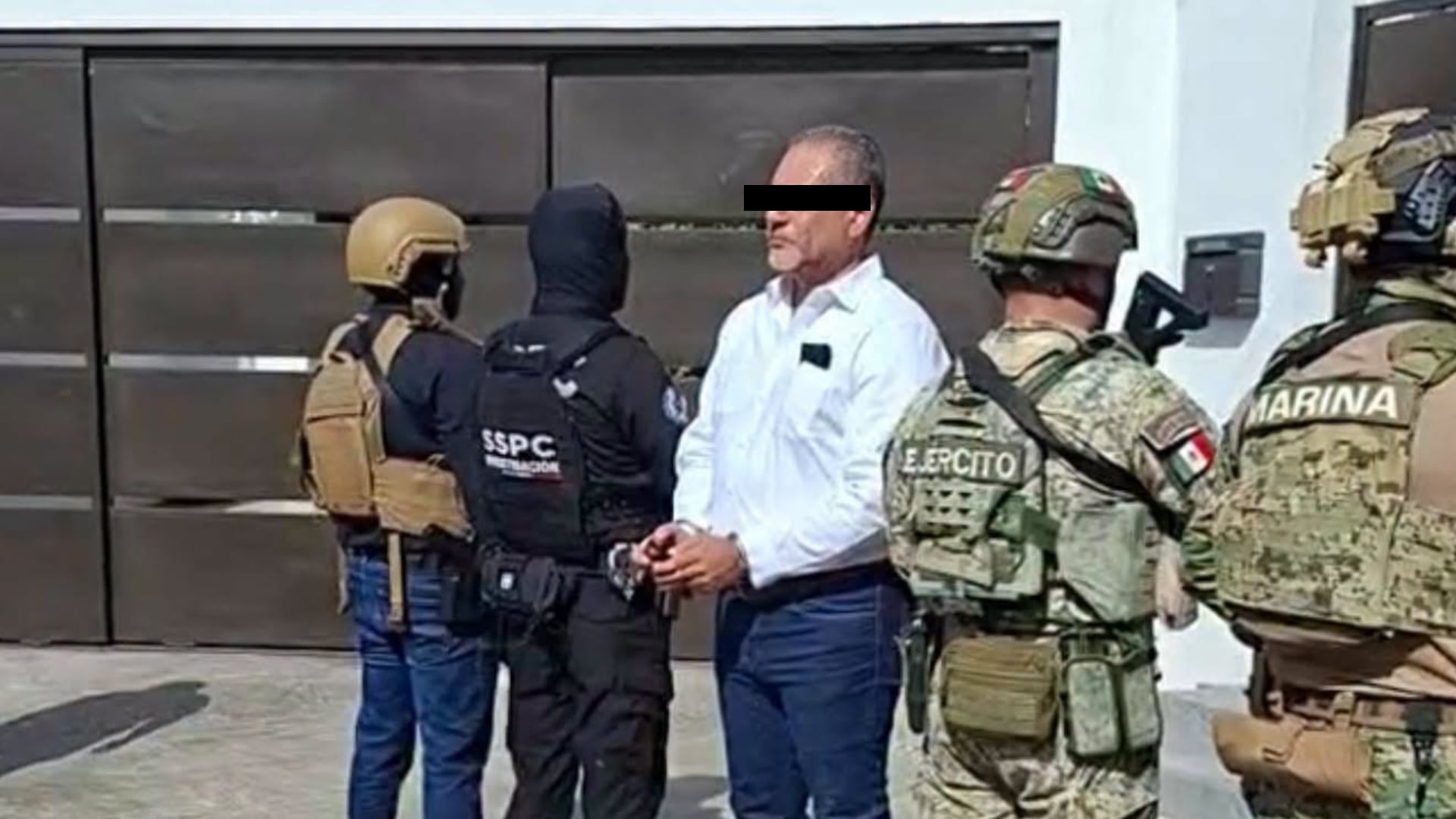 Autoridades capturan a Pedro Mendívil, exdirector de la Policía de Mexicali, por desaparición forzada