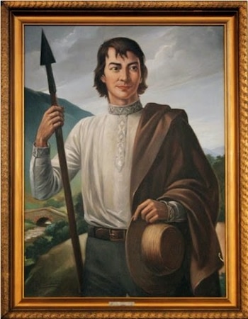 Pedro Pascasio Martínez, niño soldado en la batalla de Boyacá, capturó al general Barreiro y fue recompensado por Bolívar - crédito Archivo de Bogotá