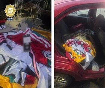 Tras persecución por tres alcaldías, autoridades capturaron a 4 sujetos por robo a una tienda en Tlalpan. Crédito: SSC