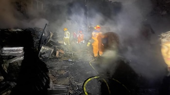 Voraz incendio dejó más de