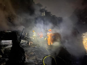 Incendio en Bucaramanga dejo más