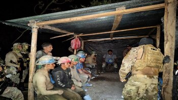 Pataz: Comando Unificado rescata a mineros secuestrados y frustra control criminal de mina. Captura: Gobierno del Perú.