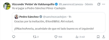 Meme sobre Pedro Sánchez (X)