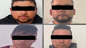 Los hombres fueron detenidos el