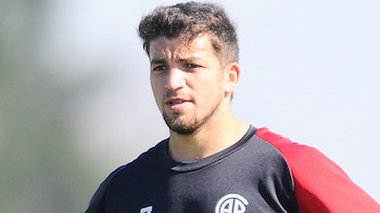 Gabriel Costa en sus inicios como futbolista. - Crédito: Difusión