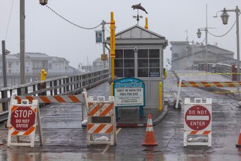 Stearns Wharf se cierra cuando