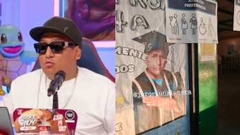 Jorge Luna se mostró sorprendido al ver su foto usada en promociones escolares durante las elecciones. “No sé qué está pasando”