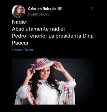 Memes de Dina Páucar.