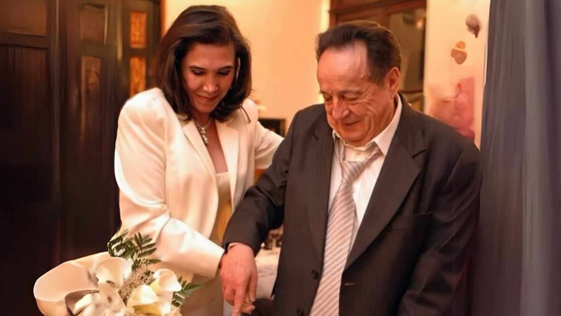 La boda civil de la pareja se celebró en 2004 en una ceremonia íntima en Ciudad de México. (IG: @florindamezach1)