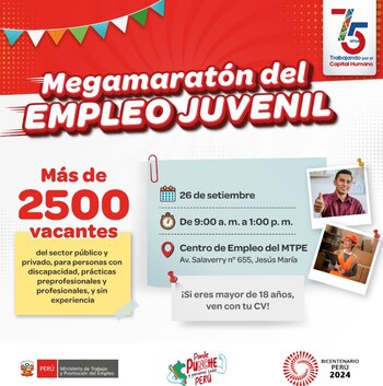 Los interesados deben acudir con