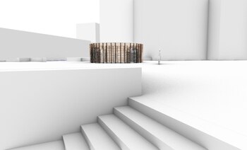Proyecto para la instalación Ukhamba, del arquitecto, artista y profesor de la Universidad de Miami Germane Barnes
