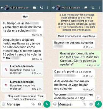 El director del colegio pidió