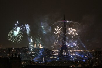 La vida nocturna en París