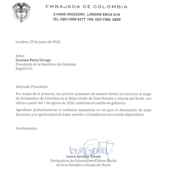 Laura Sarabia agradeció al Gobierno nacional por su nombramiento diplomático y reveló la fecha en la que dejará el cargo - crédito X