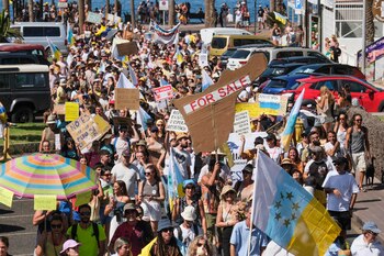 Una imagen de la manifestación