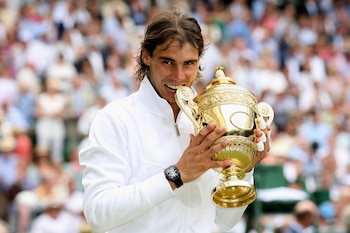 En 2010, Rafa conquistó Wimbledon (Reuters/Paul Childs/File Photo)
