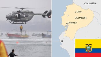 Búsqueda de embarcación atacada por