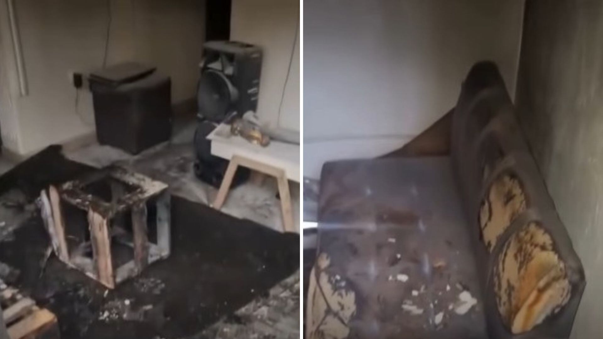 Las investigaciones señalan que el incendio provocado por Laura María Rave Sánchez dejó un saldo de un muerto y destaca la gravedad de la violencia intrafamiliar en Medellín - crédito Captura video