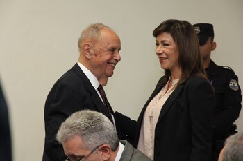 Sol Bang defendió siempre su inocencia por el caso CEL-ENEL ante las acusaciones, alegando motivaciones políticas. (Cortesía: centros Judiciales)